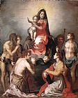 Madonna in Glory and Saints by Andrea del Sarto